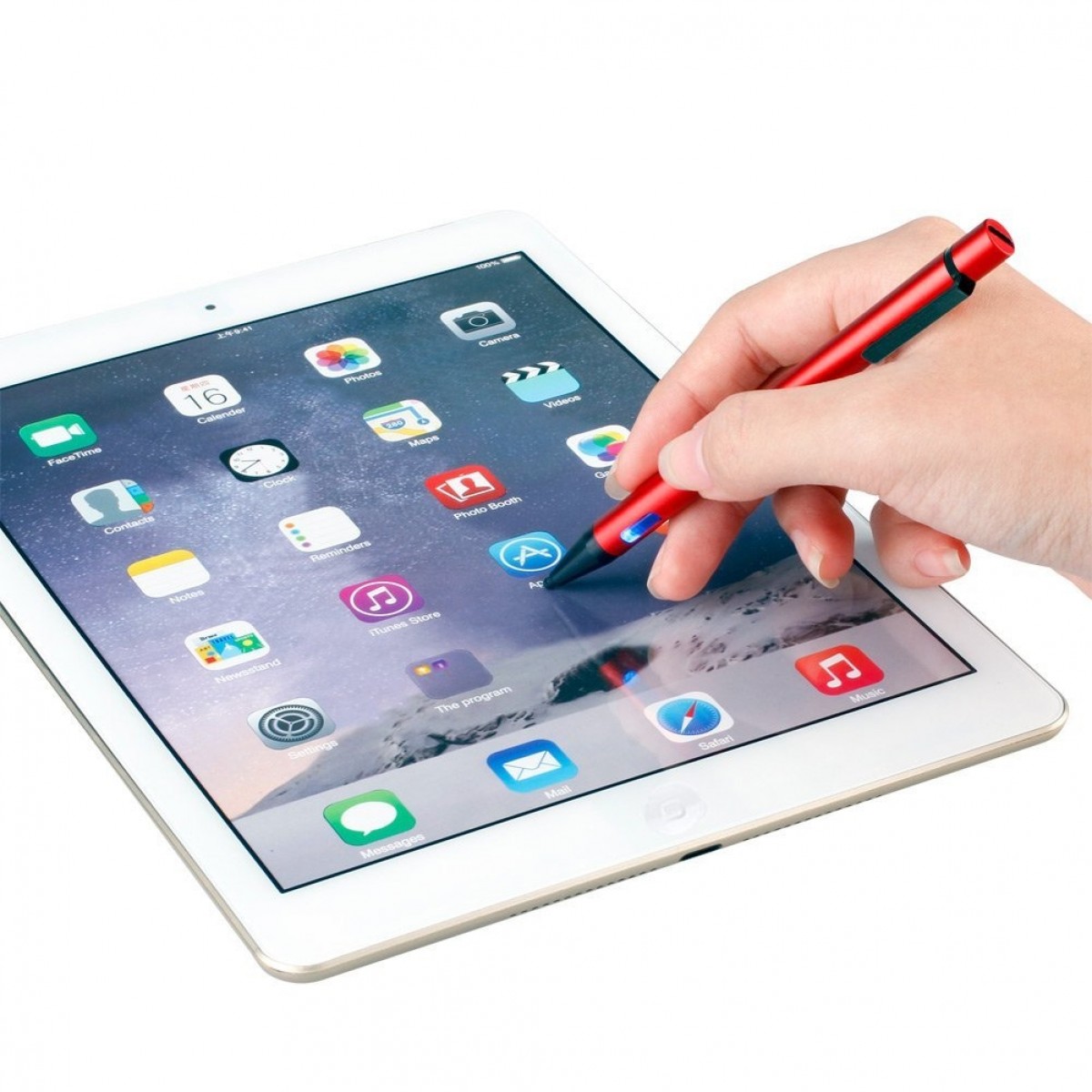 Silver Socobeta Tilt Writing Function Stylus Pen Stylus High Sensitivity Smart Universal Tablet Compatible with Pro 3 4 5 6 7